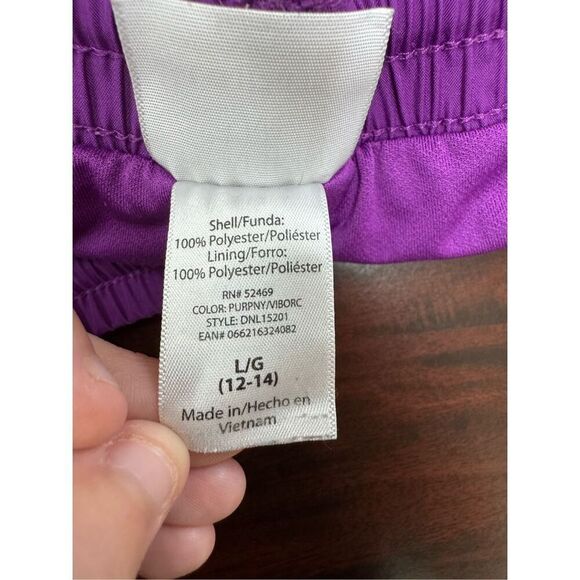 Danskin Now Purple Athletic Shorts Size Large - Picture 6 of 8